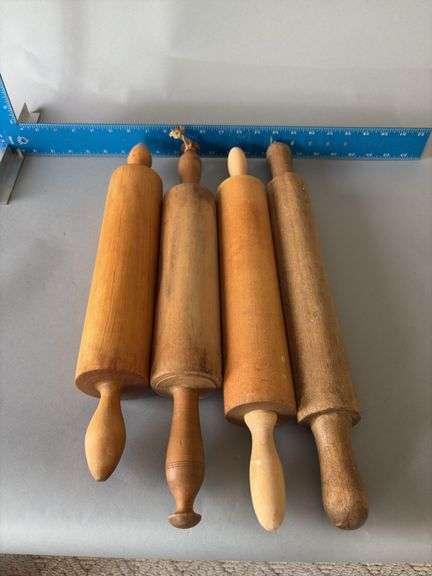Four rolling pins image