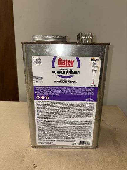 Oatey purple primer 1 gallon image