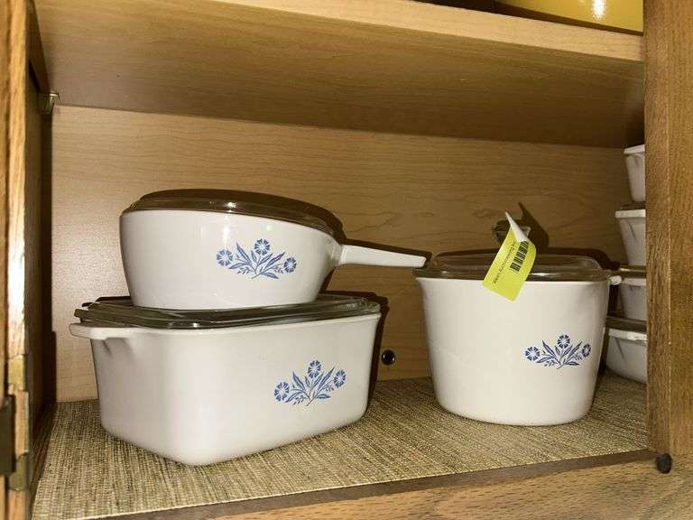 7 pcs of Corningware cookware