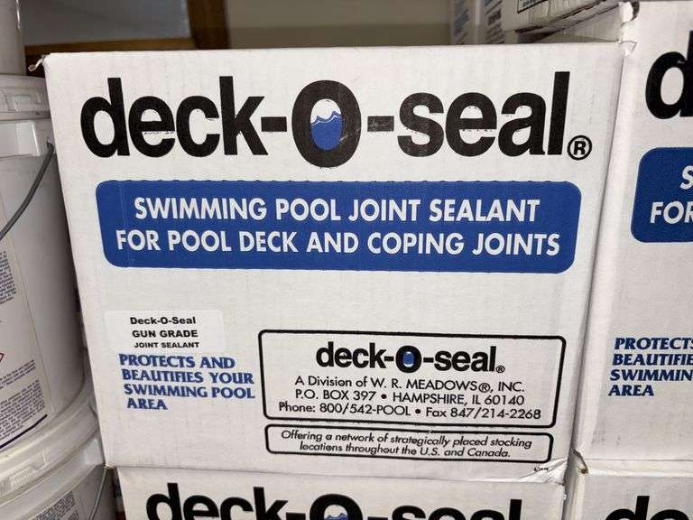 Deck-o-seal swimming pool joint sealant gun grade image