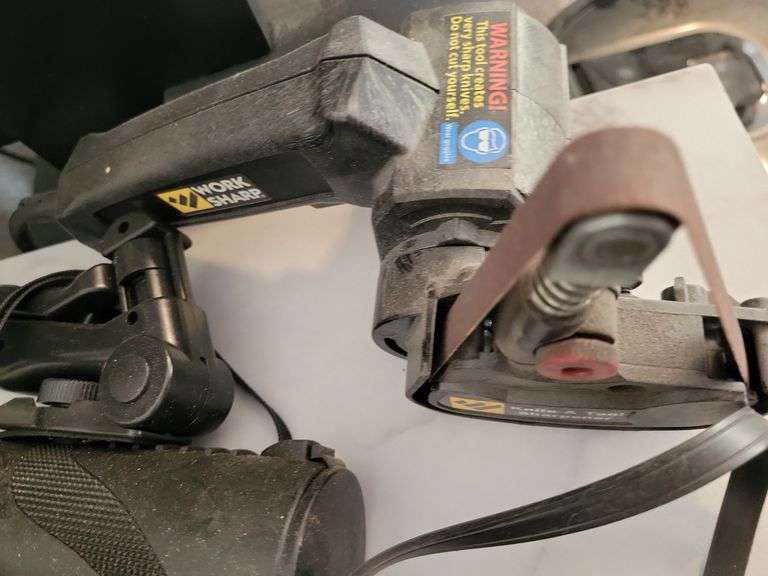 Knife sharpener, soldering and duster