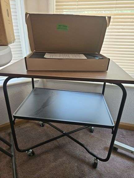Table with Wheels 24 x 15 x 24, Gas Searing Torch Plus (New in Box)
