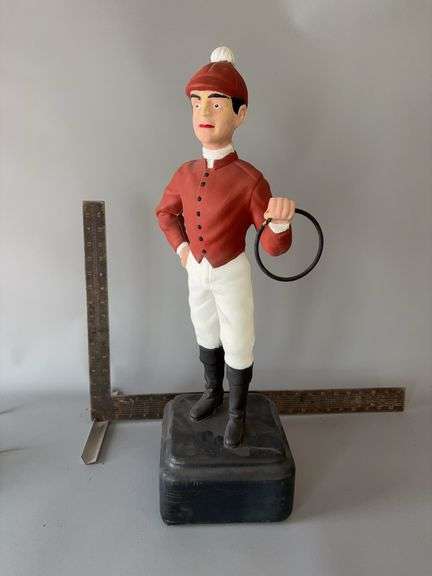 Approx 25” tall plastic? jockey image