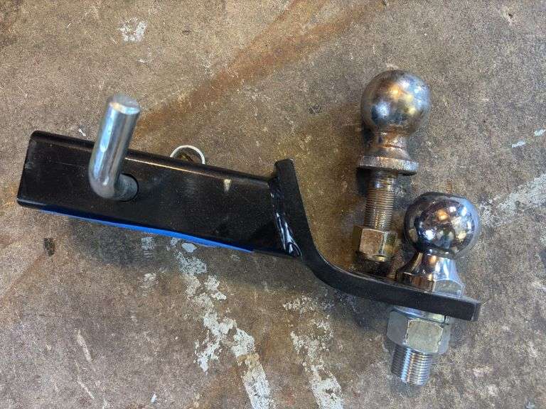 Receiver hitch stinger with 2 inch ball and 1 7/8 ball image