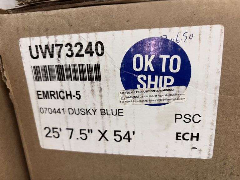 Enrich dusky blue pool cover 25’ 7.5” x 54’ image
