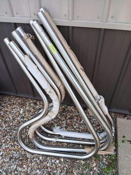 4 stainless steel handrails image