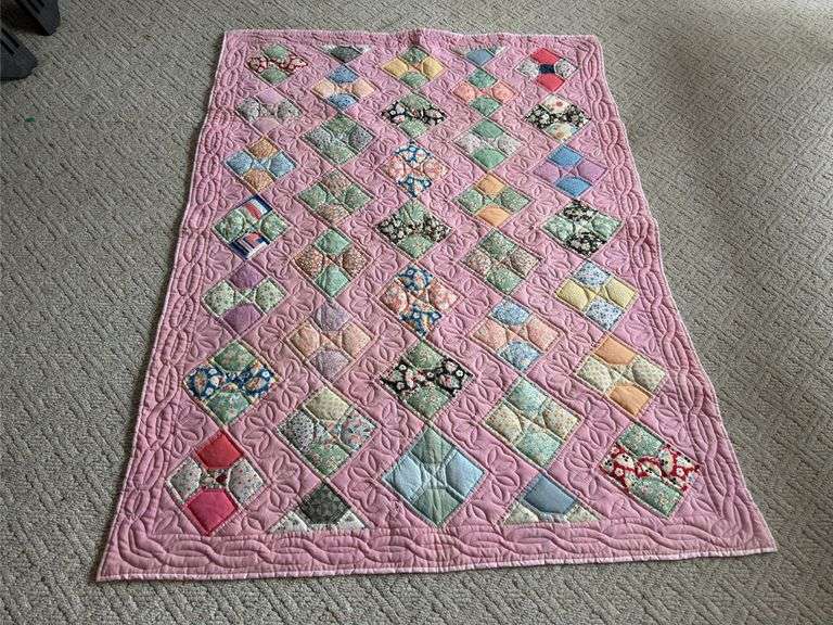 Bowtie quilt 60 x 78” image