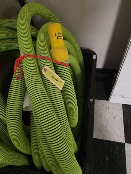 50 ft Green pool vacuum hose image
