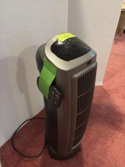 Lasko upright heater with remote