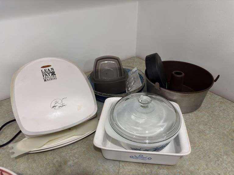 Lean Machine grilling machine, baking dishes image