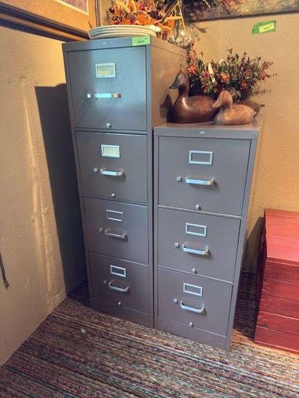 3 & 4 drawer letter size steel filing cabinets image