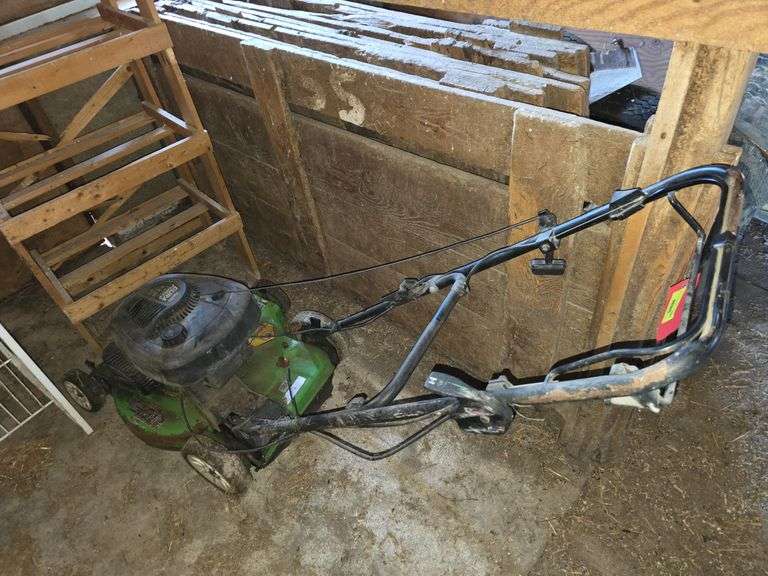 Lawn boy self propelled push mower image