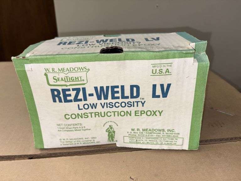 Rezi-Weld LV low viscosity construction epoxy Parts A & B image