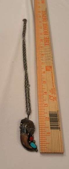 Necklace marked sterling image
