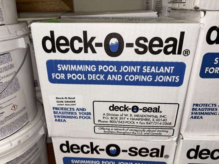 Deck-o-seal swimming pool joint sealant gun grade image