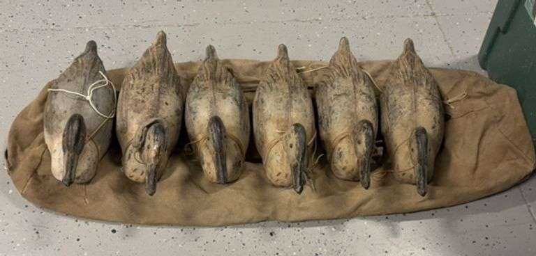 Set of 6 Duck Decoys with Bag image