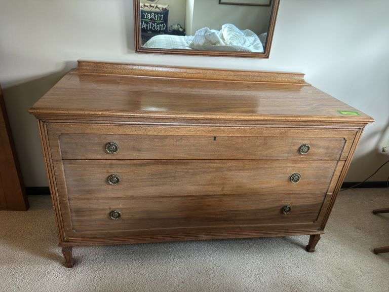 Cowan Chicago 24D x 55L x 36H three drawer dresser image
