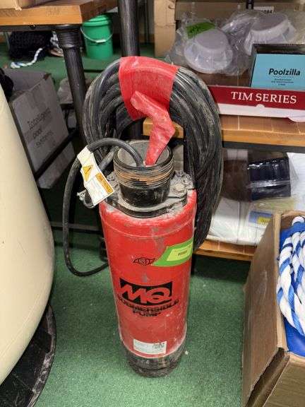 Large submersible pump appears used image