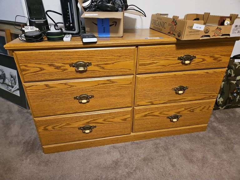 Dresser Only, No Contents, 54 x 17 x 31h