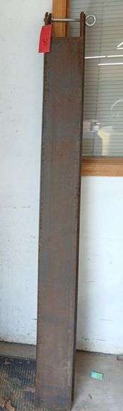2" x 7" x 72" fork extensions image