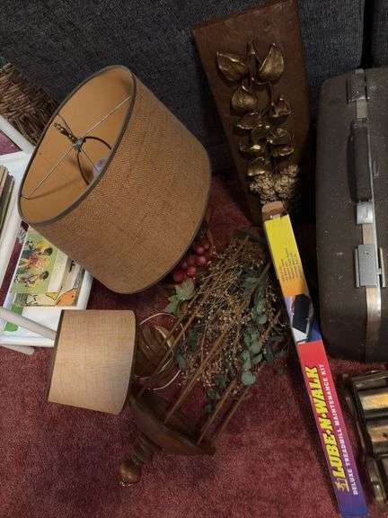 Lamps, baskets, serving trays, decor and more