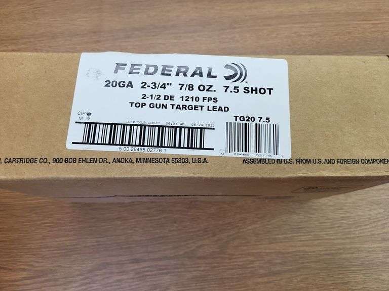 20 Gauge unopened image