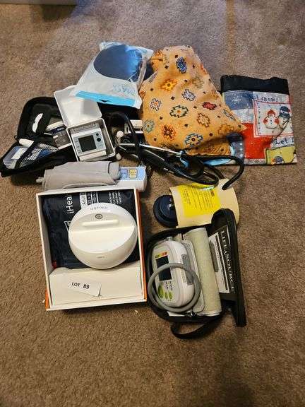 Medical Supplies - Blood Pressure Cuffs, Tethascope, Masks