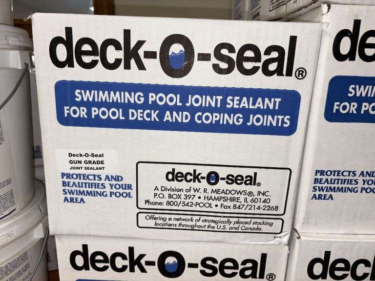 Deck-o-seal swimming pool joint sealant gun grade image