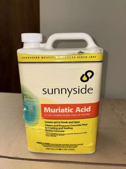 1 gallon Sunnyside Muriatic Acid image