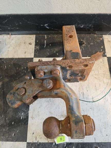 Pintle hitch receiver image
