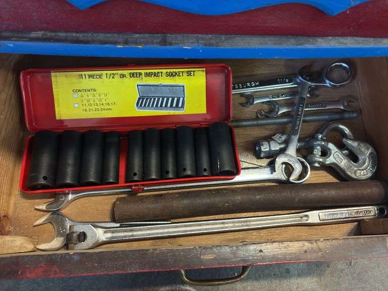 Impact sockets and some craftsman wrenches image