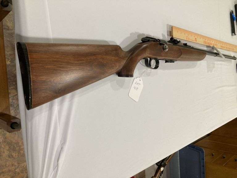 Remington Arms Co, model 511, S# none, .22 short, long or long rifles, target rifle, Redfield Rear Sight image