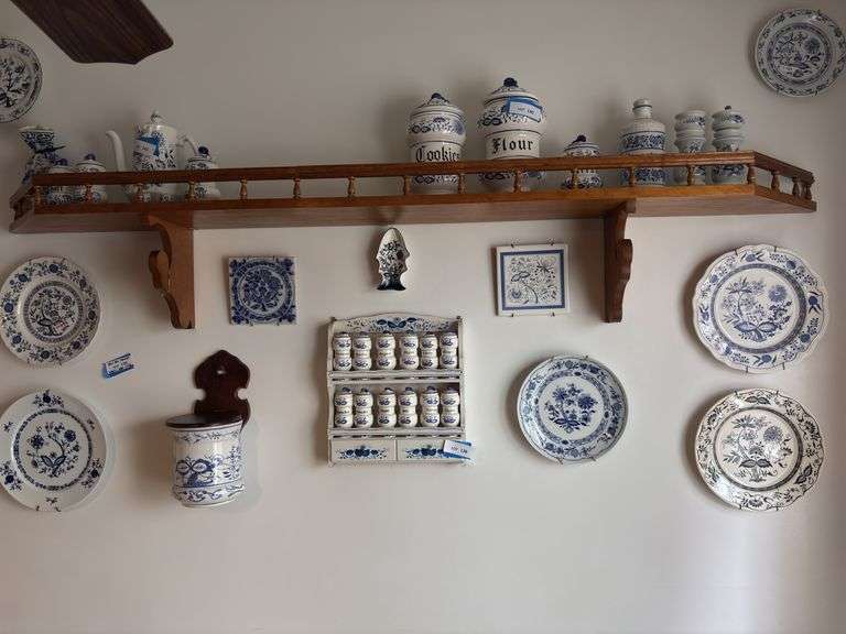Wall shelf 73” long-no contents included image