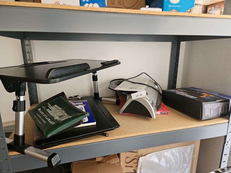 Scotch Laminator, Heat Gun (New in Box), Laptop Stand, Office Supples