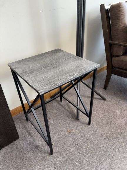 Modern side table and hall tree