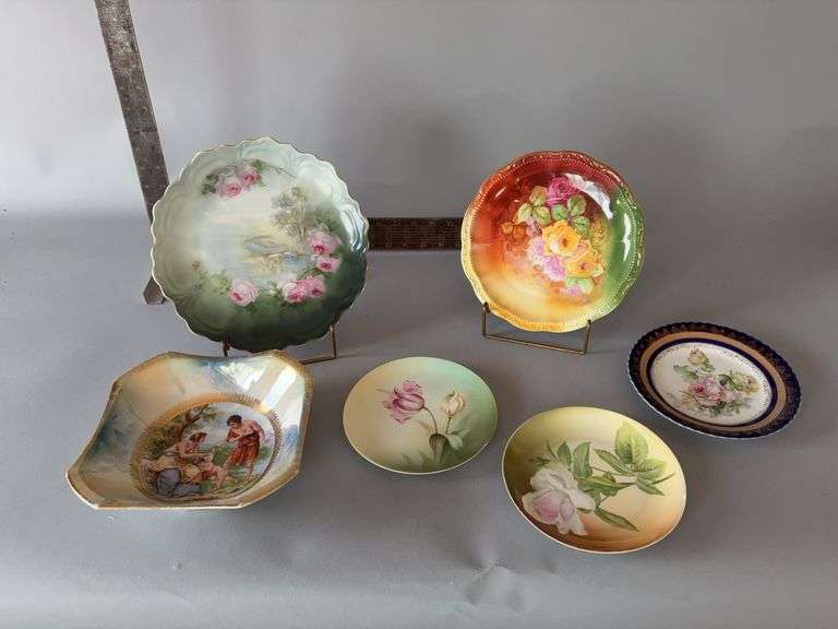 Hand painted plates image