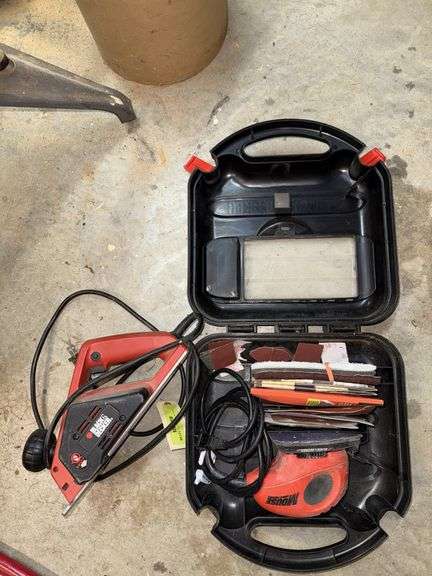 Electric plane and mouse sander image