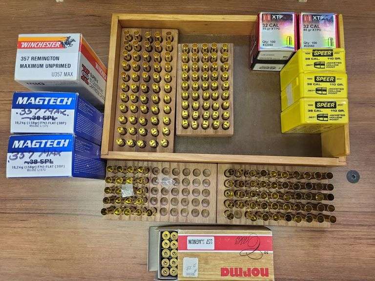 Brass .357 with bullets image