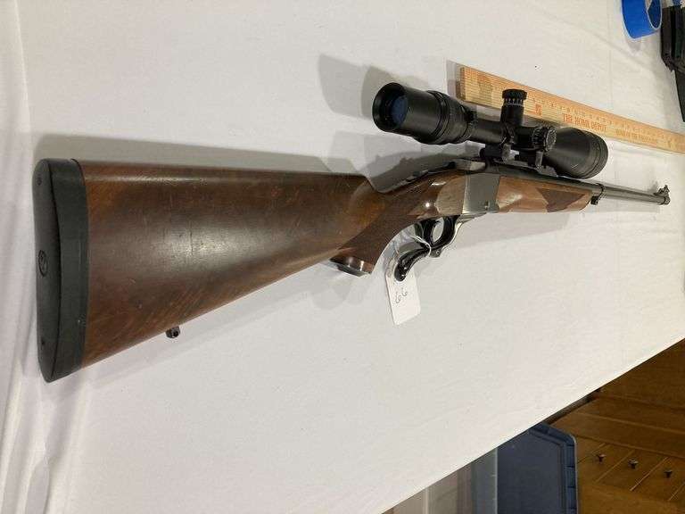 Sturm Ruger & Co. rifle Model No 1, S#133-09151, cal .218 BEE with Leapers scope 6-24xX50 image