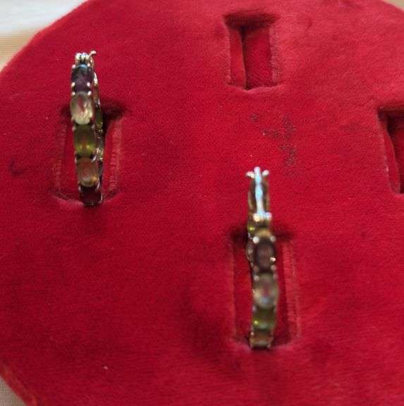 Earrings with stones image