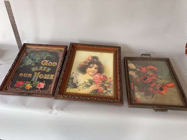 Two prints and tray 14x18, 16x20 and 20x13.5 image