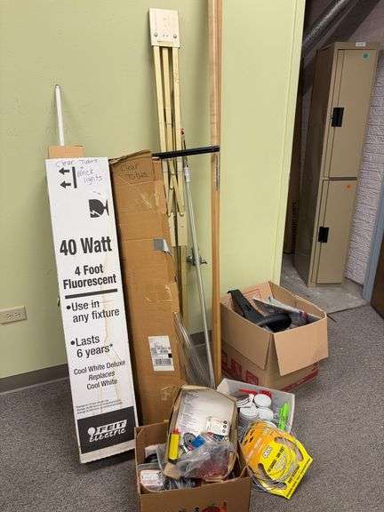 Clear tubes, Easel, hardware chair arms image