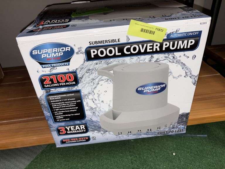 Superior Pump pool cover pump Part 92395 image