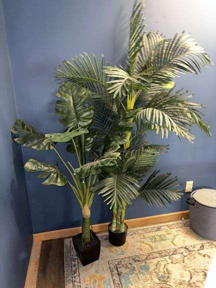 Two approx 5’ artificial plants image