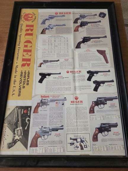 Ruger poster 27x39 image