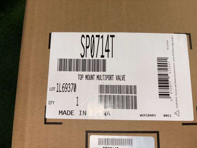 Hayward top mount multi port valve Part SP0714T image