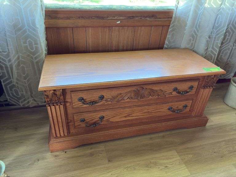 18D x 48L x 20H cedar chest image