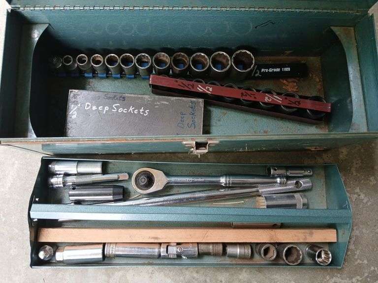 1/2" drive socket set Stanley image
