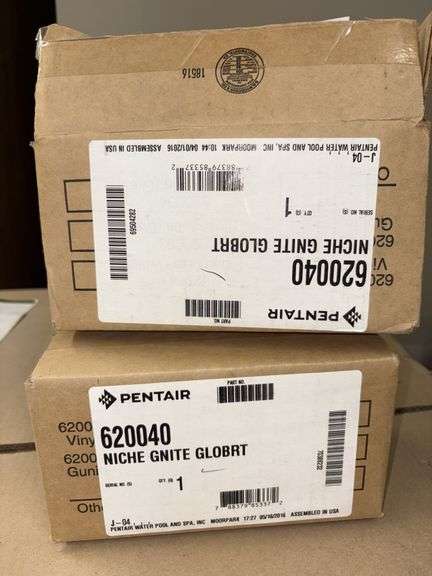 (2) Pentair Globrite LED lights Part 620040 image