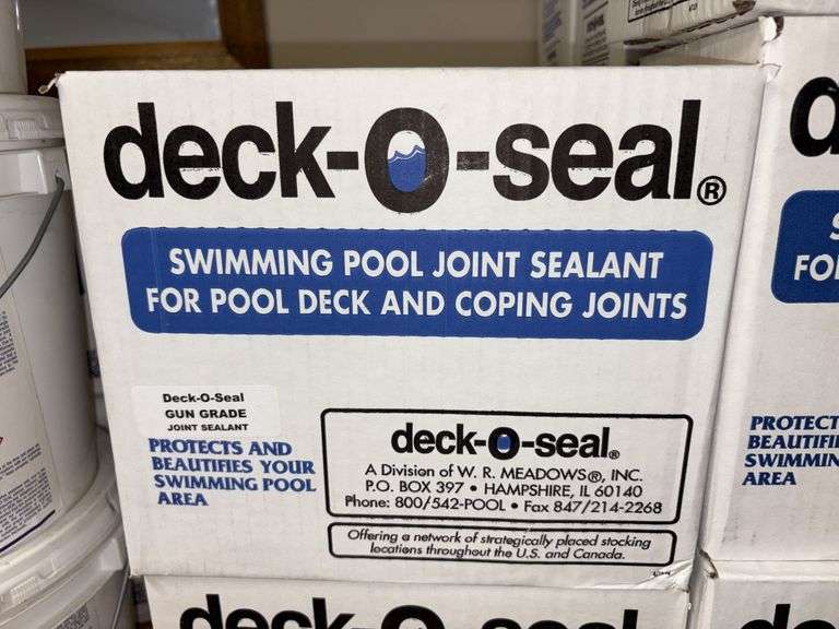 Deck-o-seal swimming pool joint sealant gun grade image